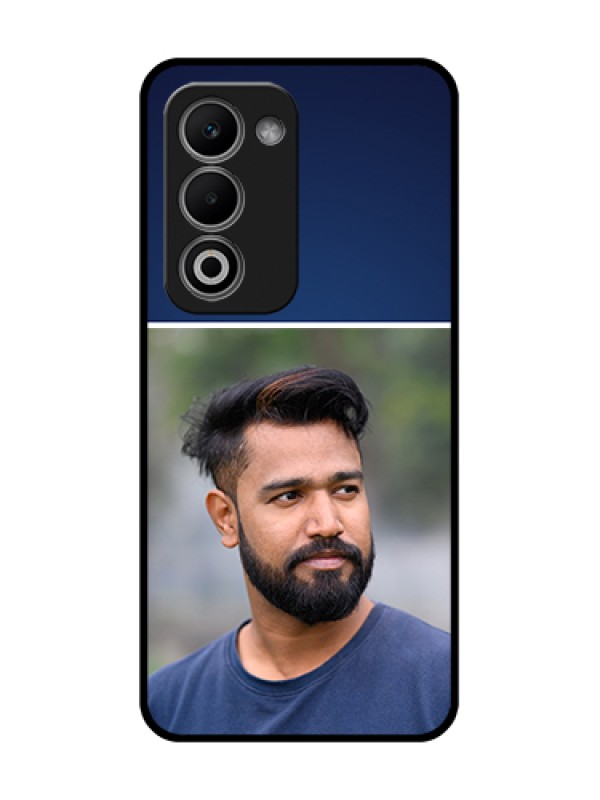 Custom Oppo K13X 5G Custom Metal Phone Case - Simple Royal Blue Design