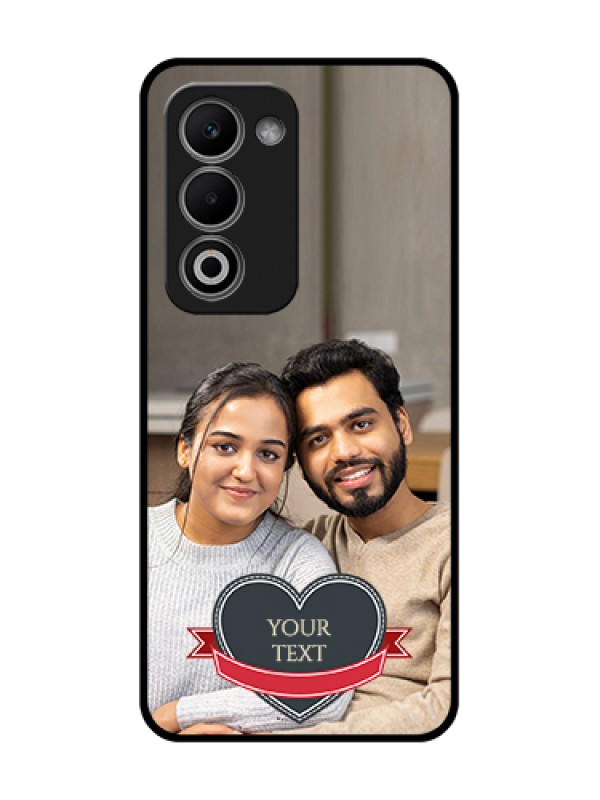 Custom Oppo K13X 5G Custom Metal Phone Case - Just Married Couple Design
