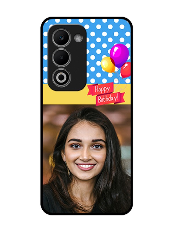 Custom Oppo K13X 5G Custom Metal Phone Case - Happy Birthday Design