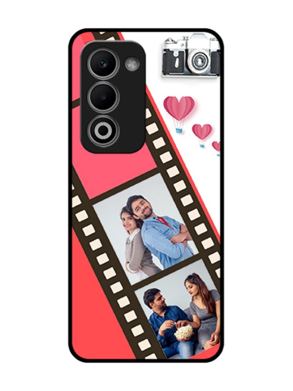 Custom Oppo K13X 5G Custom Metal Phone Case - 3 Image Holder With Film Reel