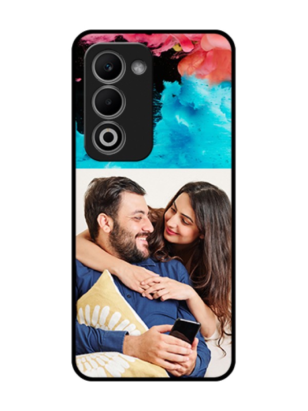 Custom Oppo K13X 5G Custom Metal Phone Case - Quote With Acrylic Painting Design