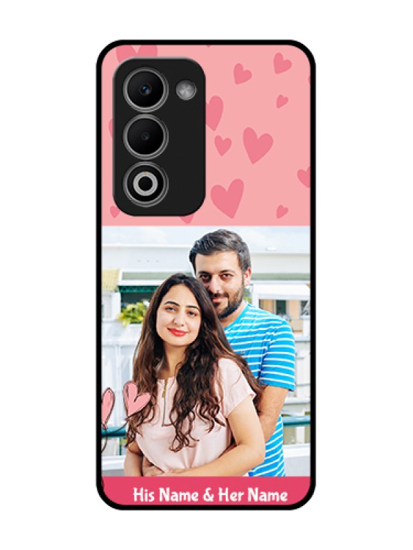 Custom Oppo K13X 5G Custom Metal Phone Case - Love Design Peach Color