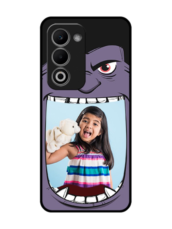 Custom Oppo K13X 5G Custom Metal Phone Case - Angry Monster Design