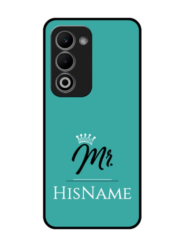 Custom Oppo K13X 5G Custom Metal Phone Case - Mr With Name Design
