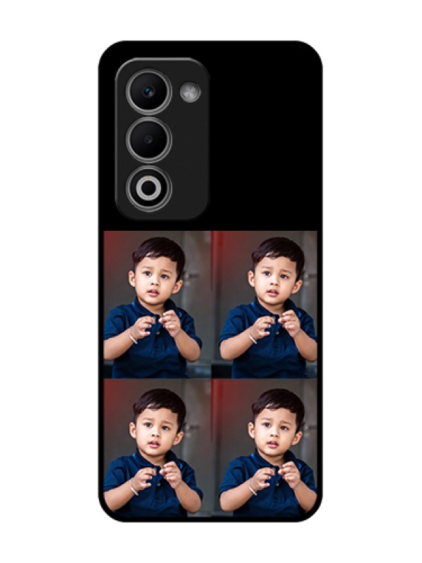 Custom Oppo K13X 5G Custom Metal Phone Case - 4 Image Holder Design