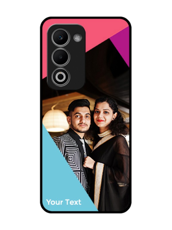 Custom Oppo K13X 5G Custom Metal Phone Case - Stacked Triple Colour Design