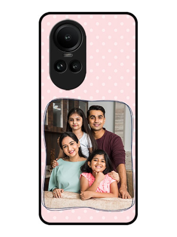 Custom Oppo Reno 10 5G Custom Metal Phone CaseFamily With Dots Design