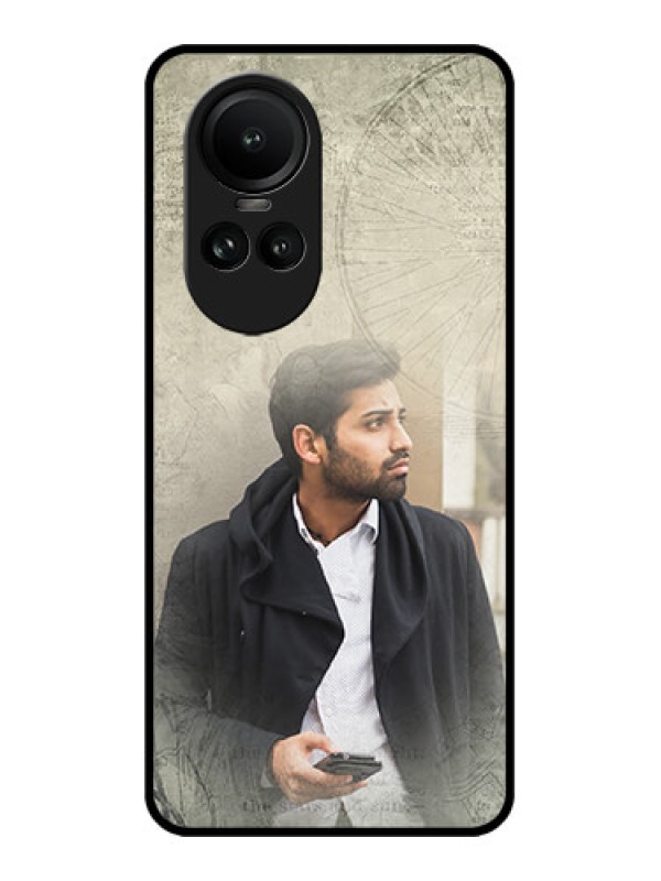 Custom Oppo Reno 10 5G Custom Metal Phone CaseWith Vintage Design