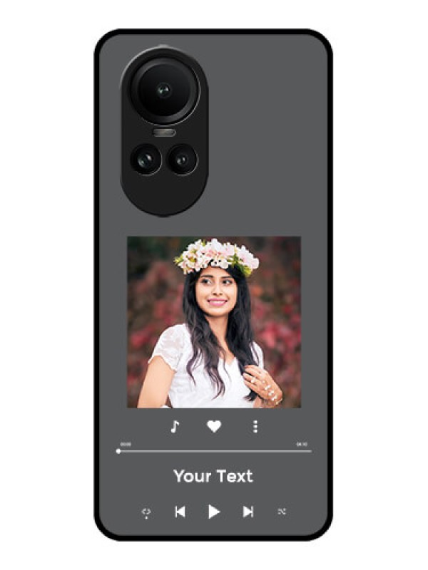 Custom Oppo Reno 10 5G Custom Metal Phone CasePlay The Music Design