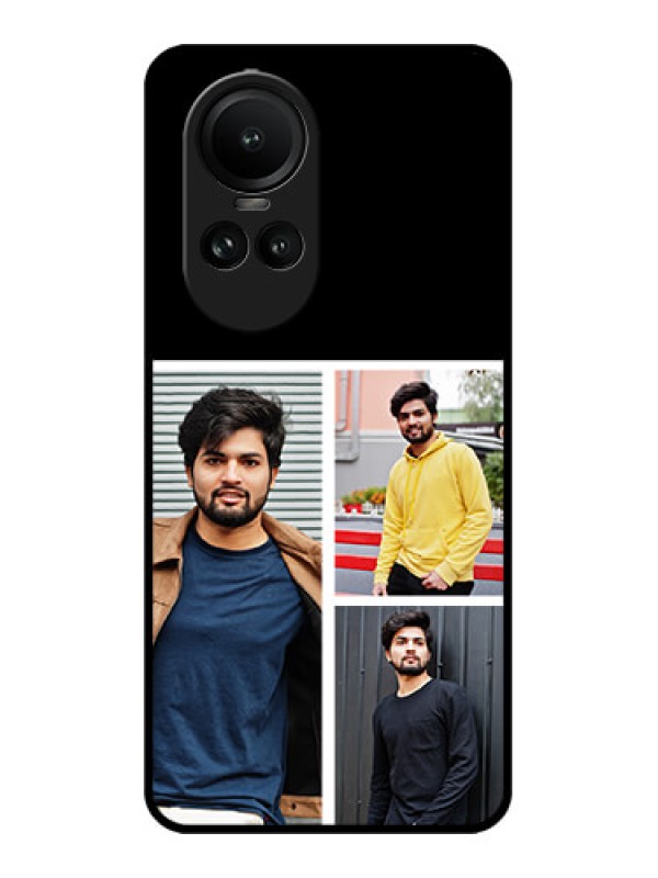 Custom Oppo Reno 10 Pro 5G Custom Metal Phone Case - Upload Multiple Picture Design