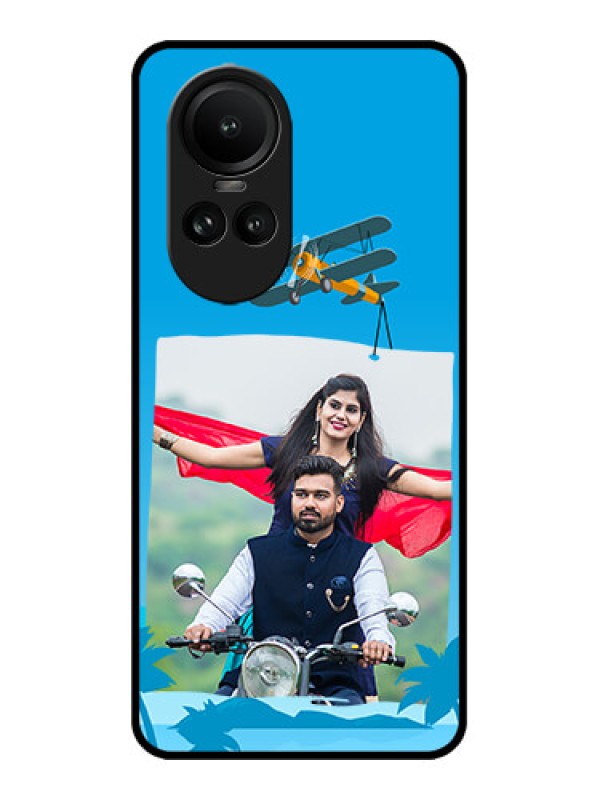 Custom Oppo Reno 10 Pro 5G Custom Metal Phone Case - Traveller Design