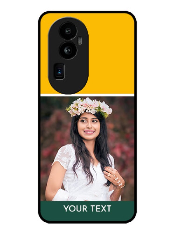 Custom Oppo Reno 10 Pro Plus 5G Custom Metal Phone CaseLove You Design