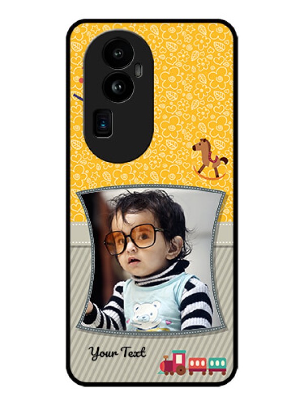 Custom Oppo Reno 10 Pro Plus 5G Custom Metal Phone CaseBaby Picture Upload Design