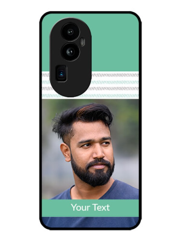 Custom Oppo Reno 10 Pro Plus 5G Custom Metal Phone CasePremium Cases For Girls