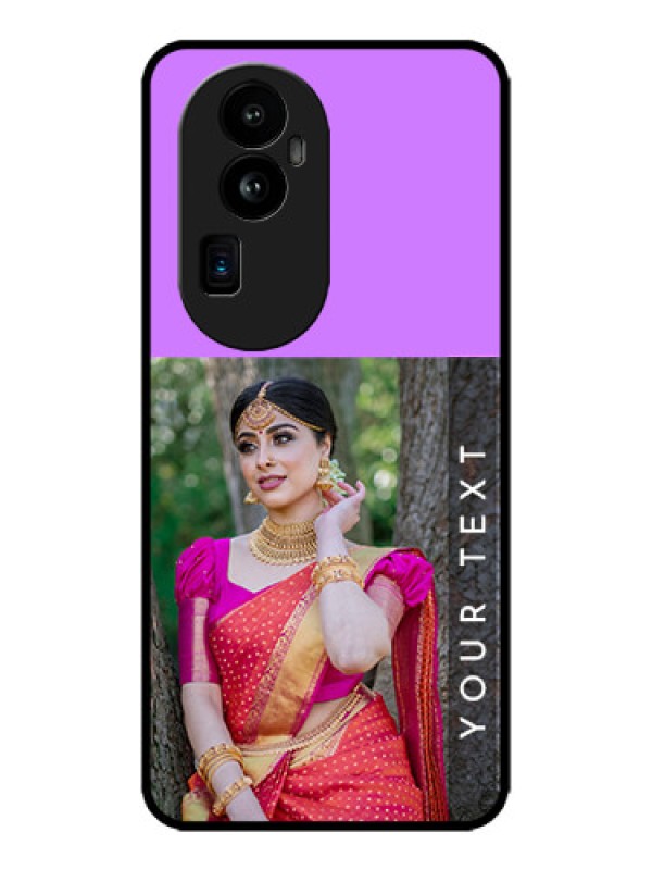 Custom Oppo Reno 10 Pro Plus 5G Custom Metal Phone CaseBirthday Icons Design