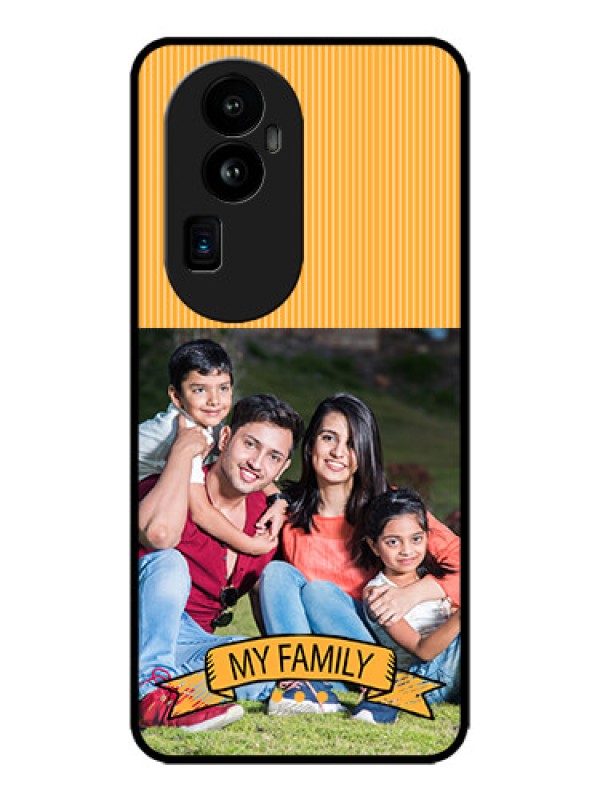 Custom Oppo Reno 10 Pro Plus 5G Custom Metal Phone CaseMy Family Design