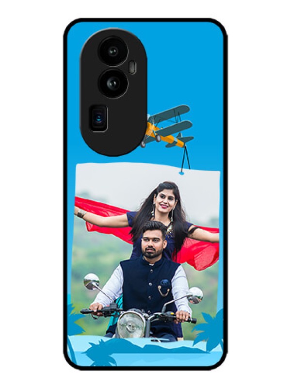 Custom Oppo Reno 10 Pro Plus 5G Custom Metal Phone CaseTraveller Design