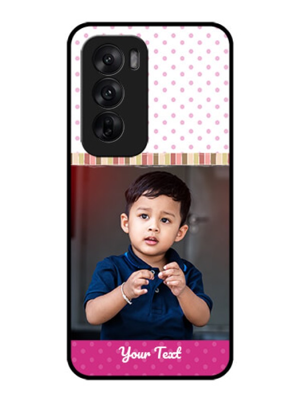 Custom Oppo Reno 12 5G Custom Metal Phone CaseCute Girls Cover Design