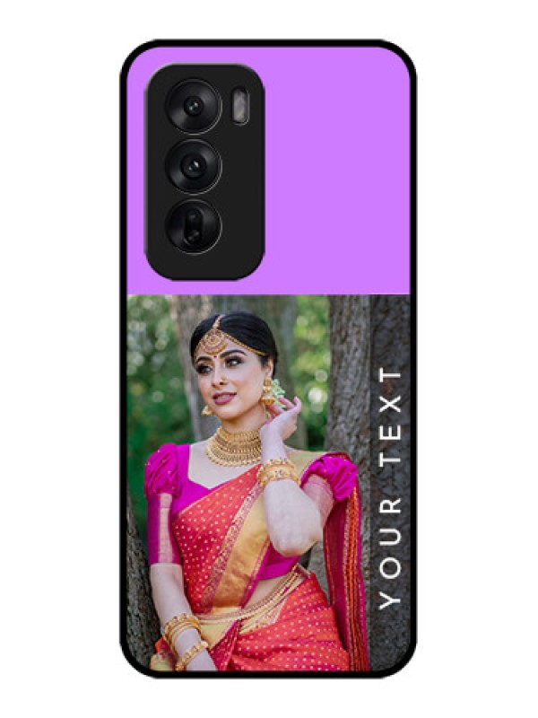 Custom Oppo Reno 12 5G Custom Metal Phone CaseBirthday Icons Design