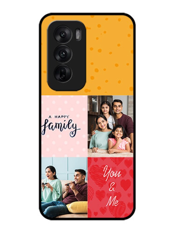 Custom Oppo Reno 12 5G Custom Metal Phone CaseImages With Quotes Design