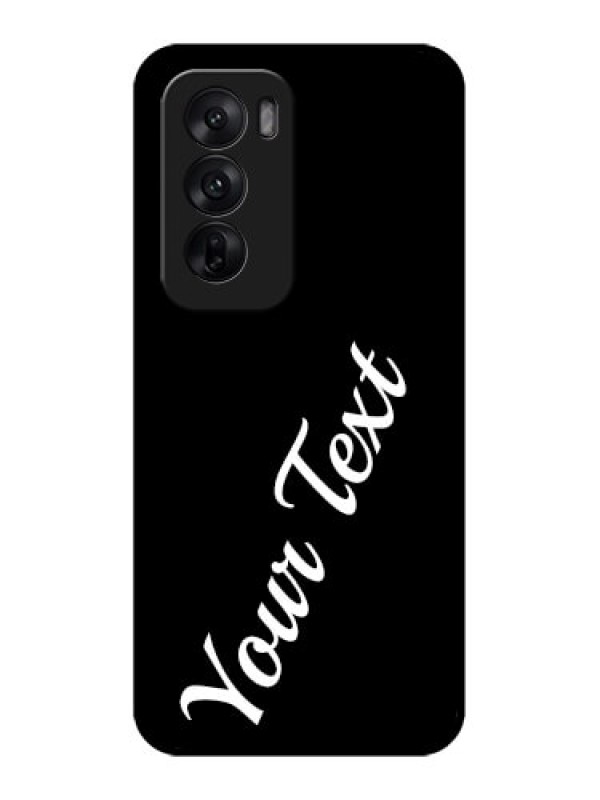 Custom Oppo Reno 12 5G Custom Metal Phone CaseWith Your Name Design