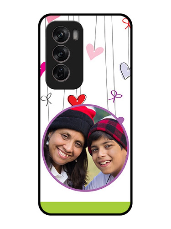 Custom Oppo Reno 12 Pro 5G Custom Metal Phone CaseCute Kids Phone Case Design