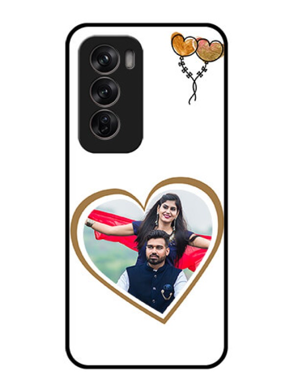 Custom Oppo Reno 12 Pro 5G Custom Metal Phone CaseYou and Me Design