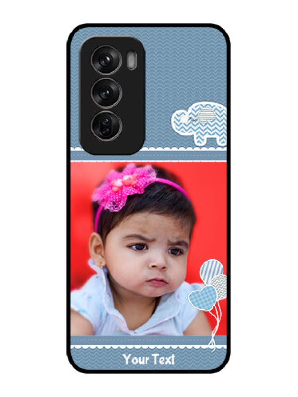 Custom Oppo Reno 12 Pro 5G Custom Metal Phone CaseWith Kids Pattern Design