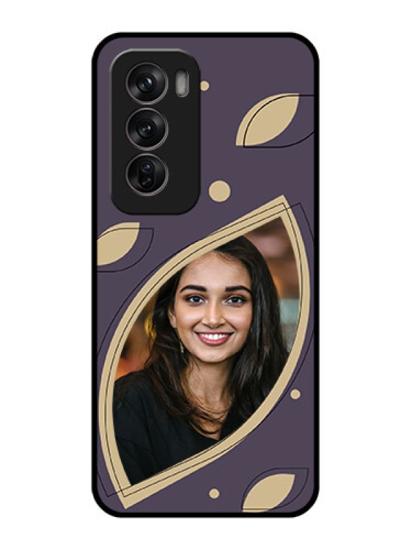 Custom Oppo Reno 12 Pro 5G Custom Metal Phone CaseFalling Leaf Design