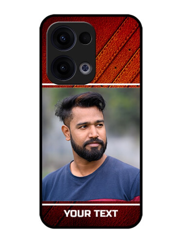 Custom Reno 13 5G Custom Metal Phone CaseLeather Phone Case Design