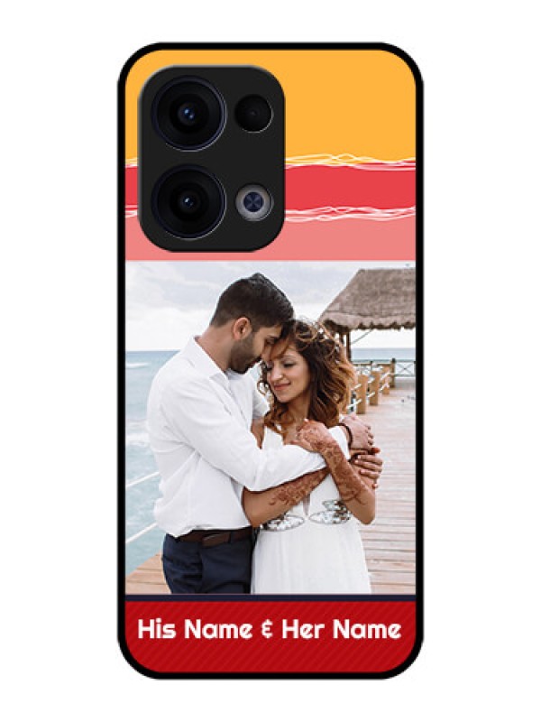 Custom Reno 13 5G Custom Metal Phone CaseColorful Case Design