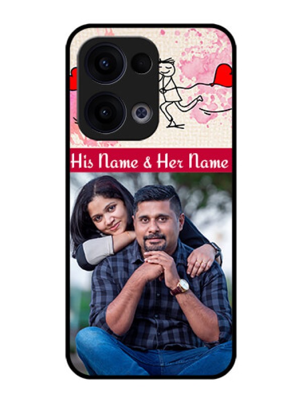 Custom Reno 13 5G Custom Metal Phone CaseYou And Me Case Design