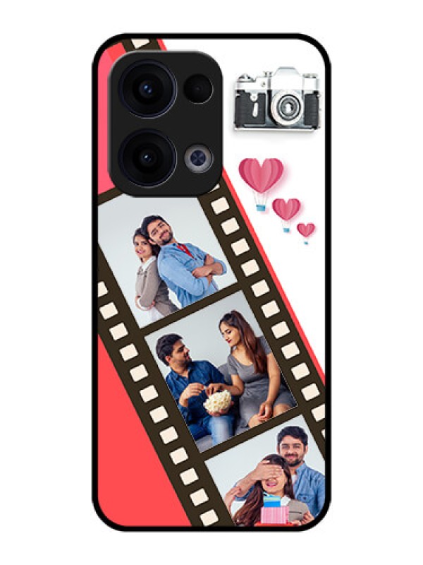 Custom Reno 13 5G Custom Metal Phone Case3 Image Holder With Film Reel
