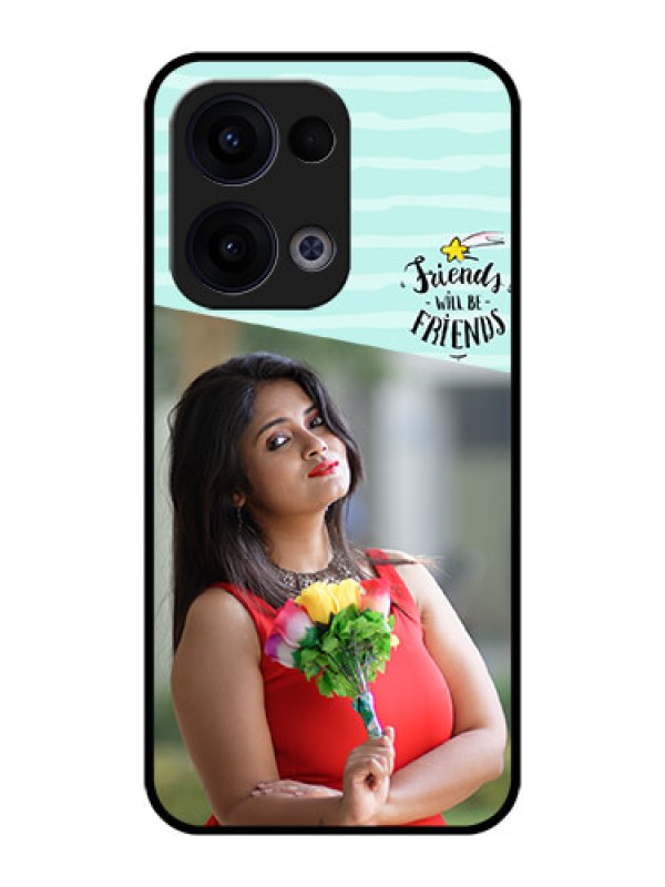 Custom Reno 13 5G Custom Metal Phone CaseFriends Picture Icon Design