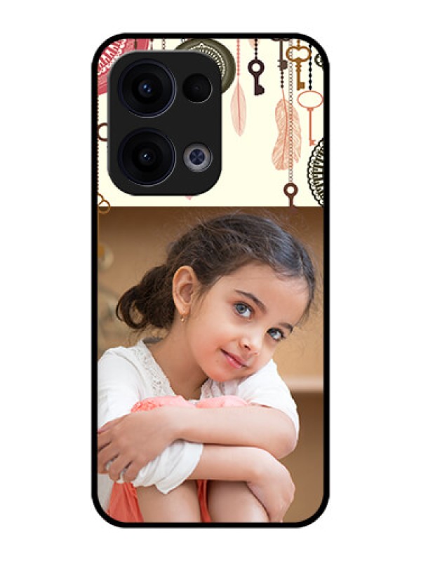 Custom Reno 13 5G Custom Metal Phone CaseBoho Style Design