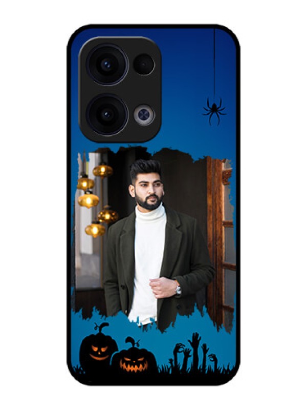Custom Reno 13 5G Custom Metal Phone CaseWith Pro Halloween Design