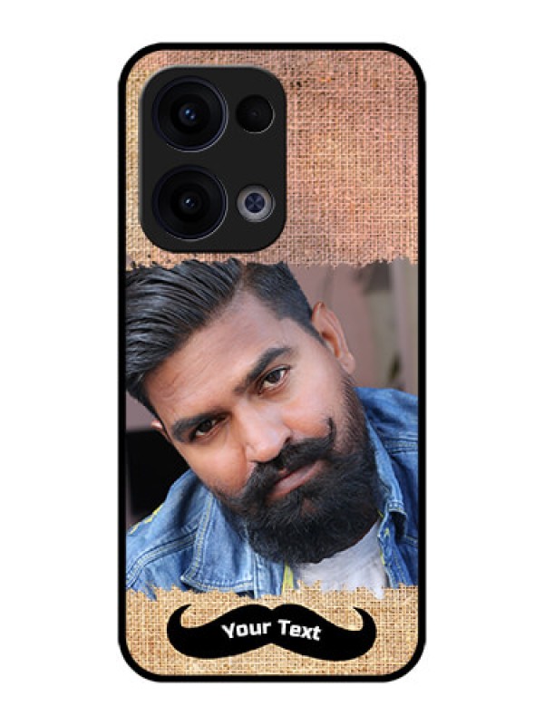 Custom Reno 13 5G Custom Metal Phone CaseWith Texture Design