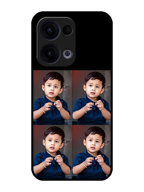 Custom Reno 13 5G Custom Metal Phone Case4 Image Holder Design