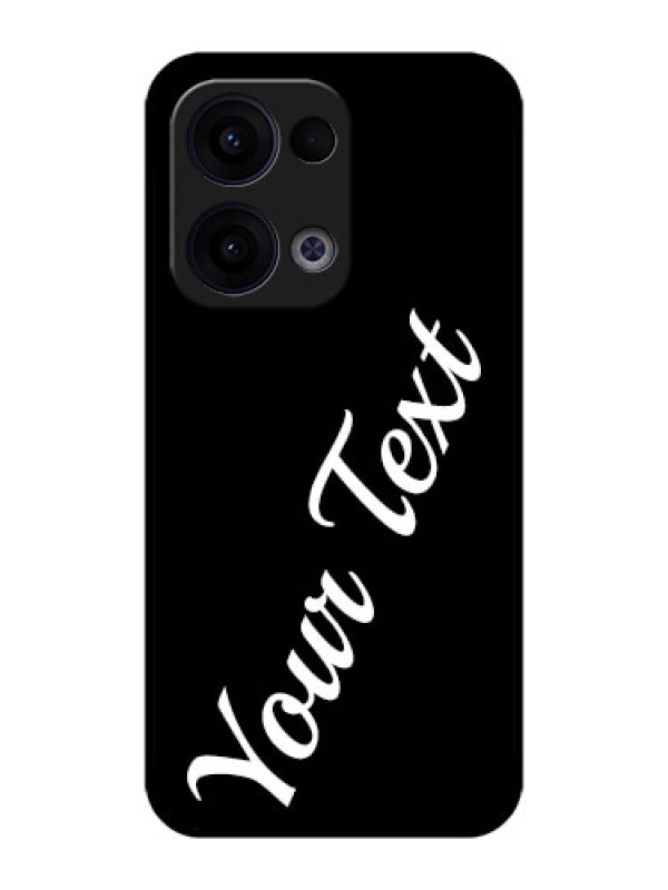 Custom Reno 13 5G Custom Metal Phone CaseWith Your Name Design