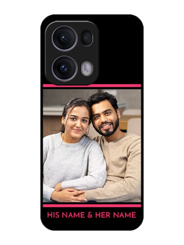 Custom Reno 13 Pro 5G Custom Metal Phone CaseWith Add Text Design