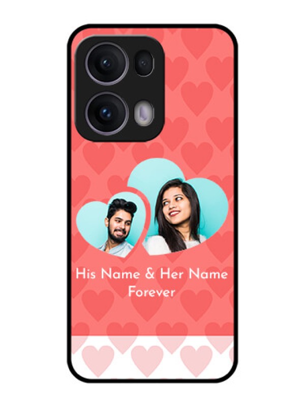 Custom Reno 13 Pro 5G Custom Metal Phone CaseCouple Pic Upload Design