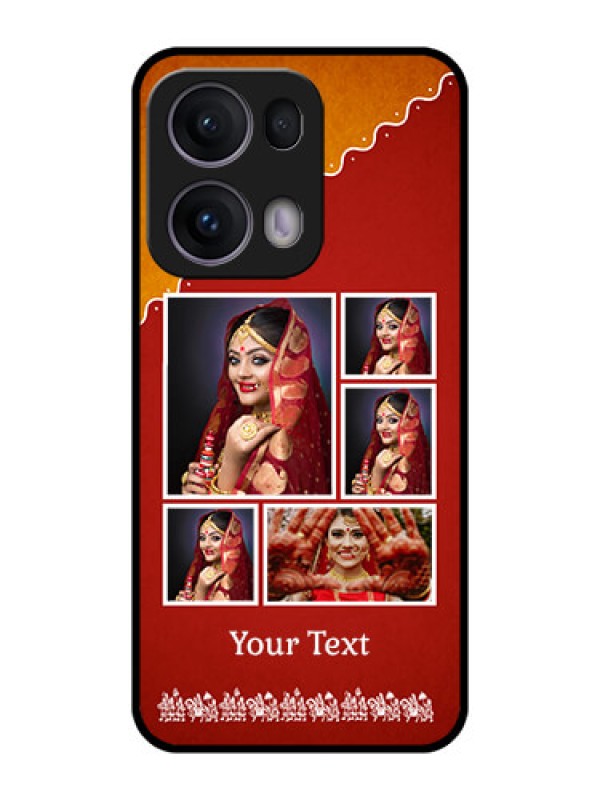 Custom Reno 13 Pro 5G Custom Metal Phone CaseWedding Pic Upload Design
