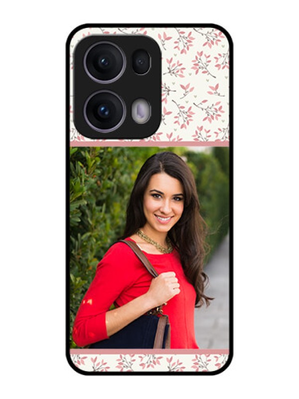 Custom Reno 13 Pro 5G Custom Metal Phone CaseStunning Floral Design