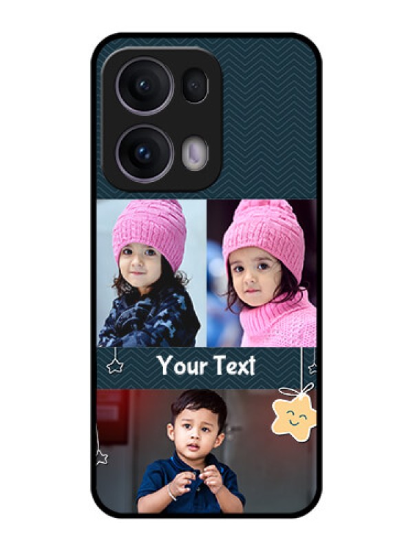 Custom Reno 13 Pro 5G Custom Metal Phone CaseHanging Stars Design