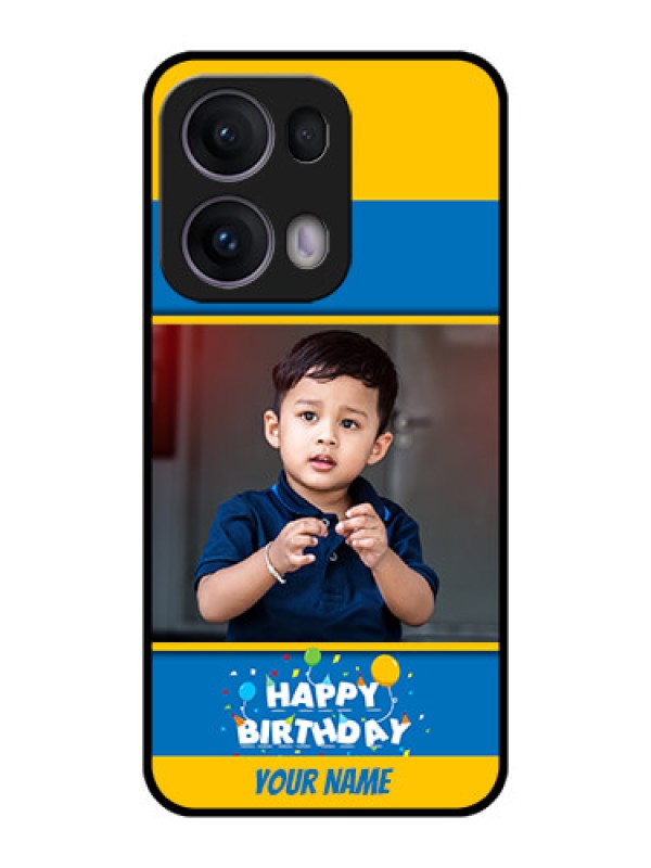 Custom Reno 13 Pro 5G Custom Metal Phone CaseBirthday Wishes Design
