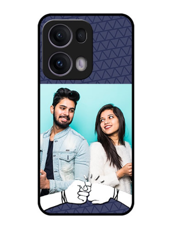 Custom Reno 13 Pro 5G Custom Metal Phone CaseWith Best Friends Design