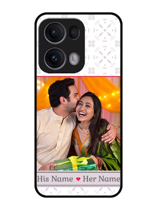 Custom Reno 13 Pro 5G Custom Metal Phone CaseWith Photo And Ethnic Design