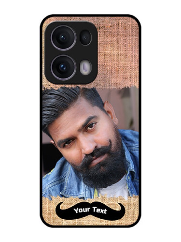 Custom Reno 13 Pro 5G Custom Metal Phone CaseWith Texture Design