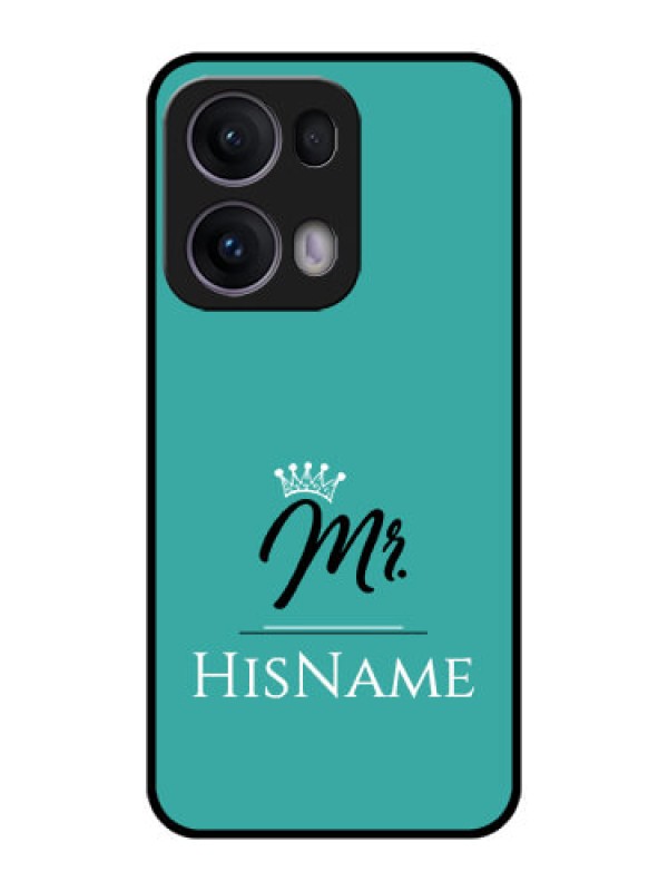 Custom Reno 13 Pro 5G Custom Metal Phone CaseMr With Name Design
