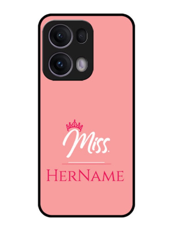 Custom Reno 13 Pro 5G Custom Metal Phone CaseMrs With Name Design